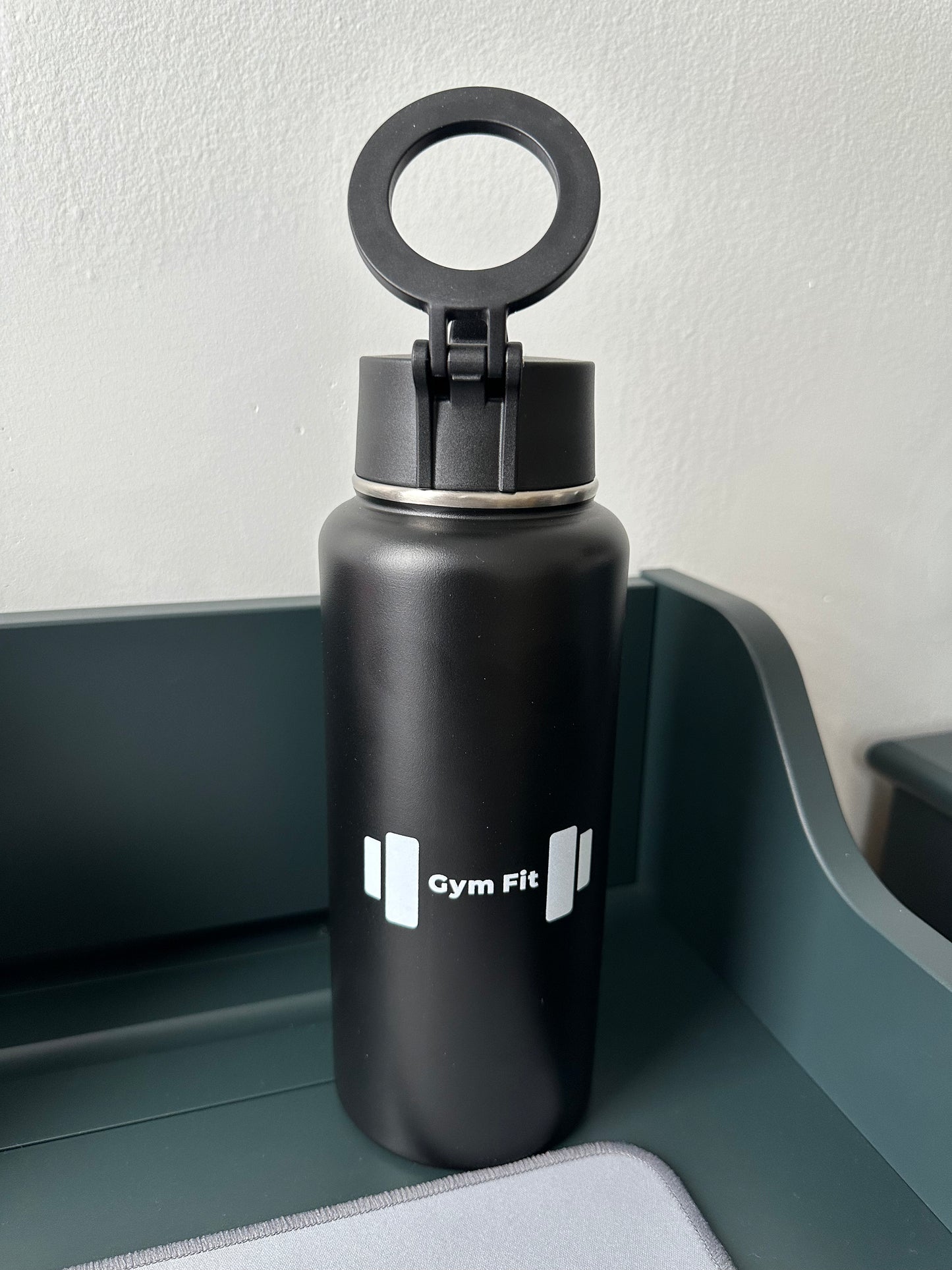 Gourde avec support aimanté Gym Fit