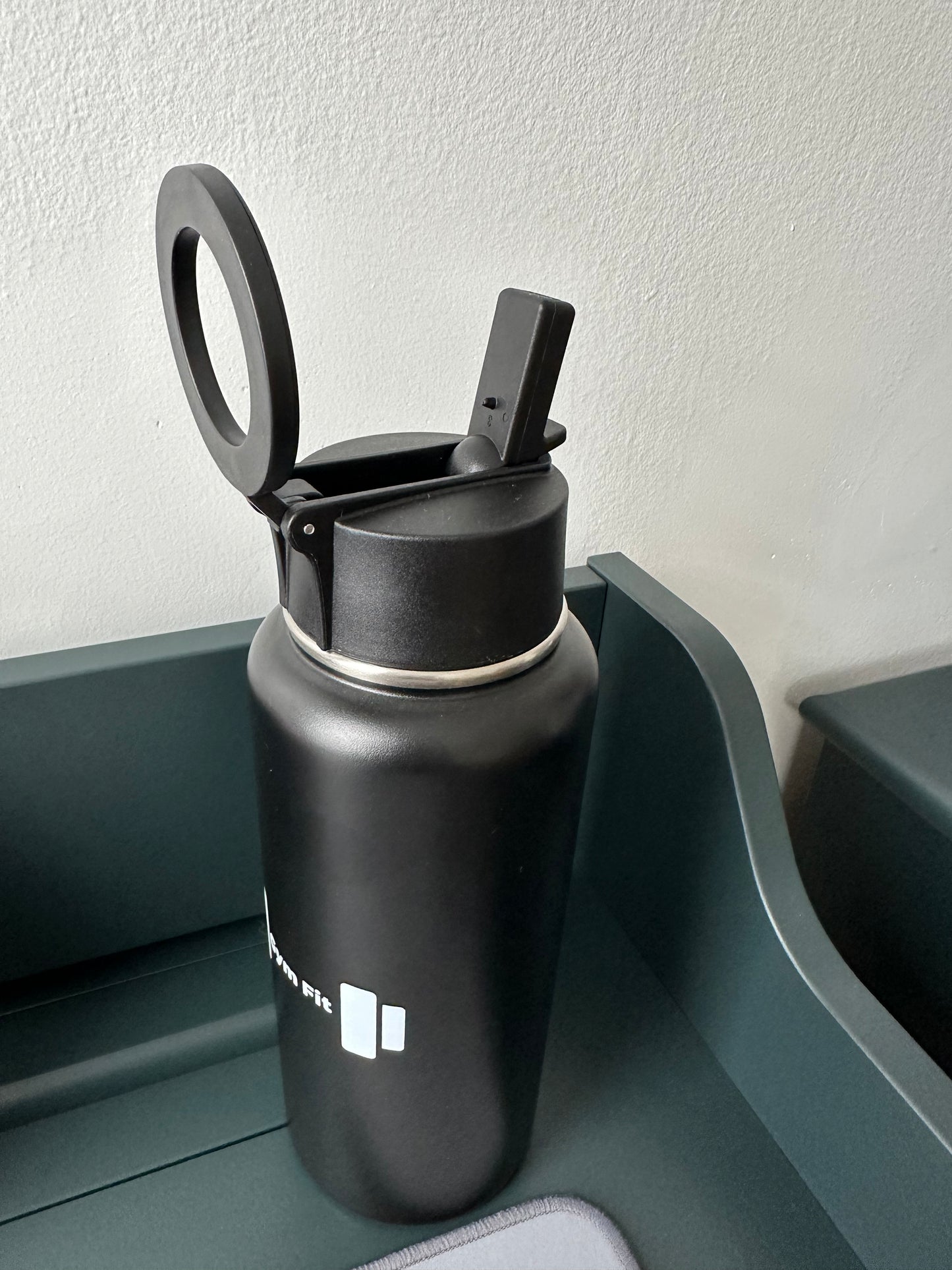 Gourde avec support aimanté Gym Fit