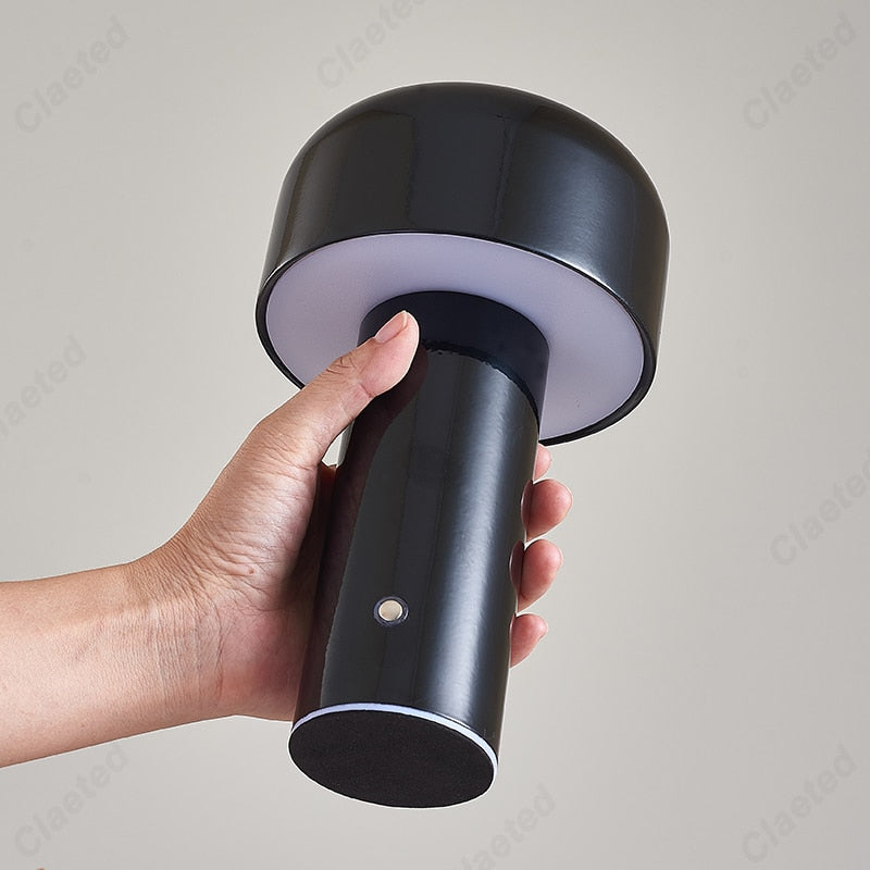 Lampe de table LED en forme de champignon