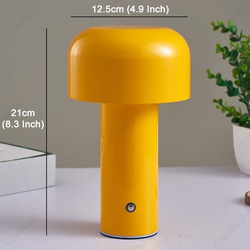 Lampe de table LED en forme de champignon