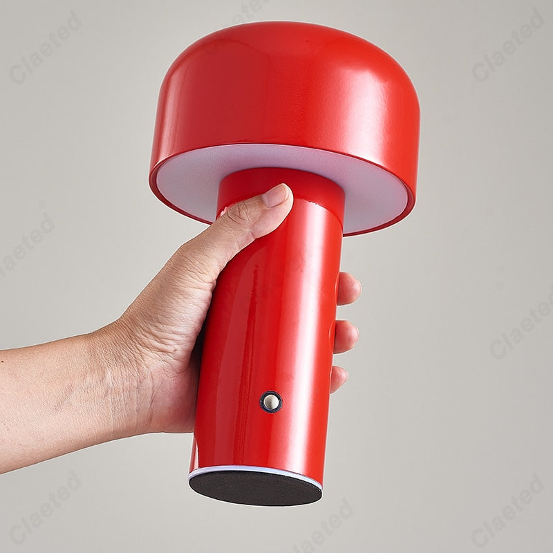 Lampe de table LED en forme de champignon