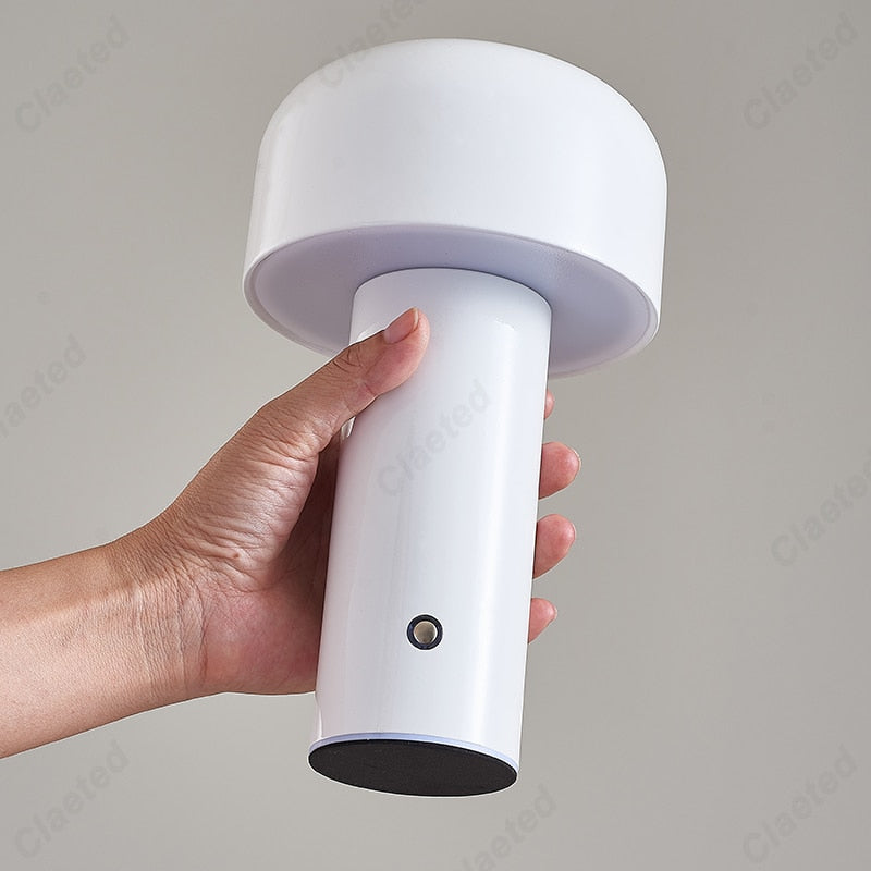 Lampe de table LED en forme de champignon