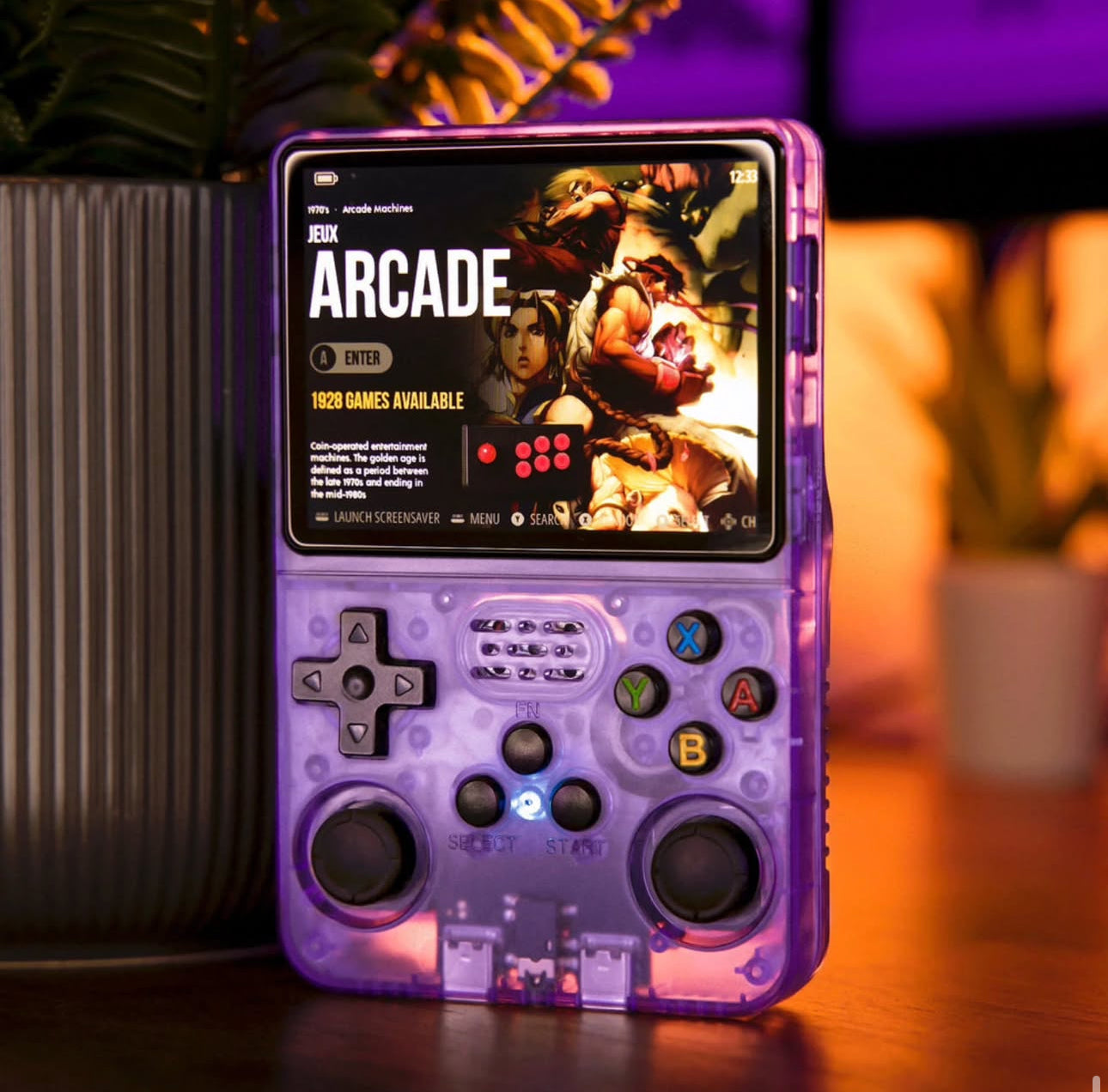 Console de jeux rétro avec plus de 21 000 jeux