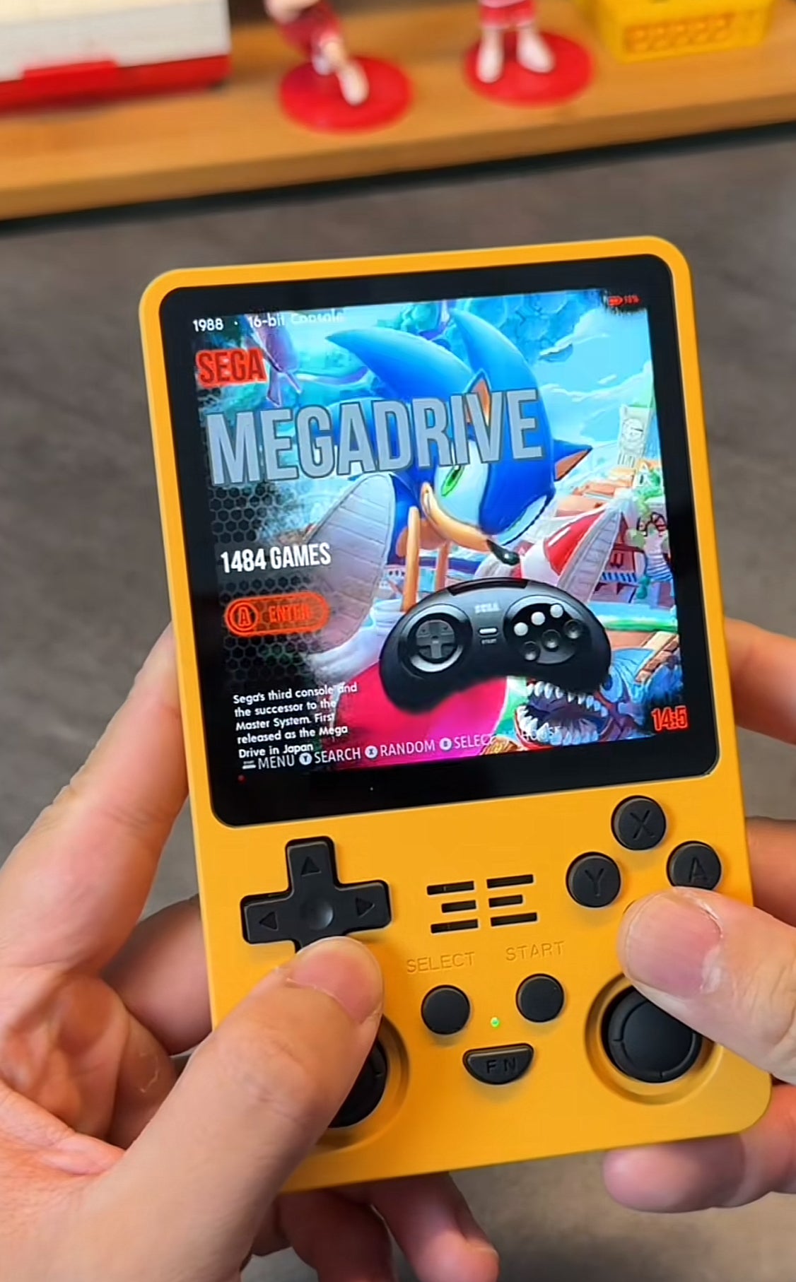 Console de jeux rétro avec plus de 21 000 jeux
